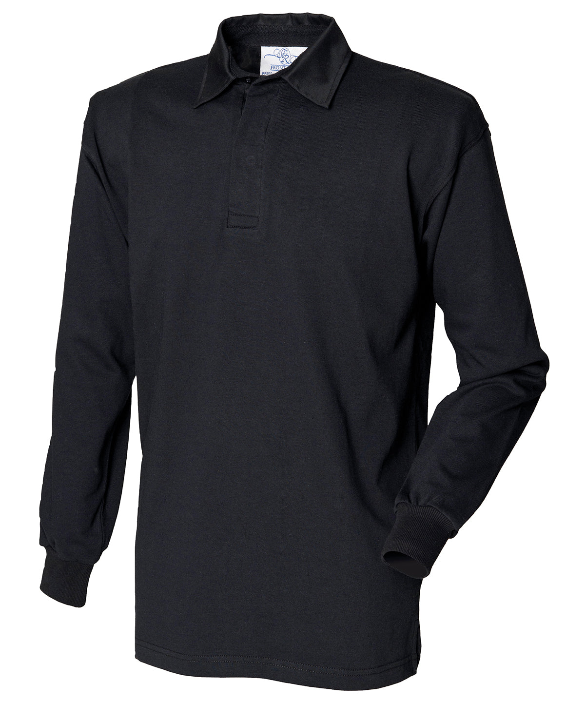 Long sleeve plain rugby shirt