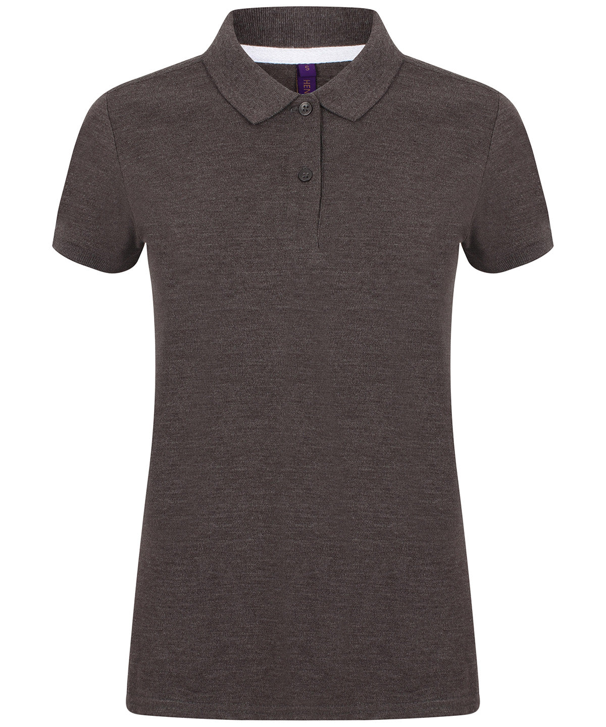 Women's micro-fine piqué polo shirt