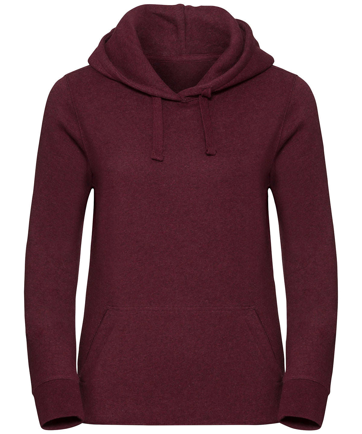 Women's authentic melange hooded sweatshirt