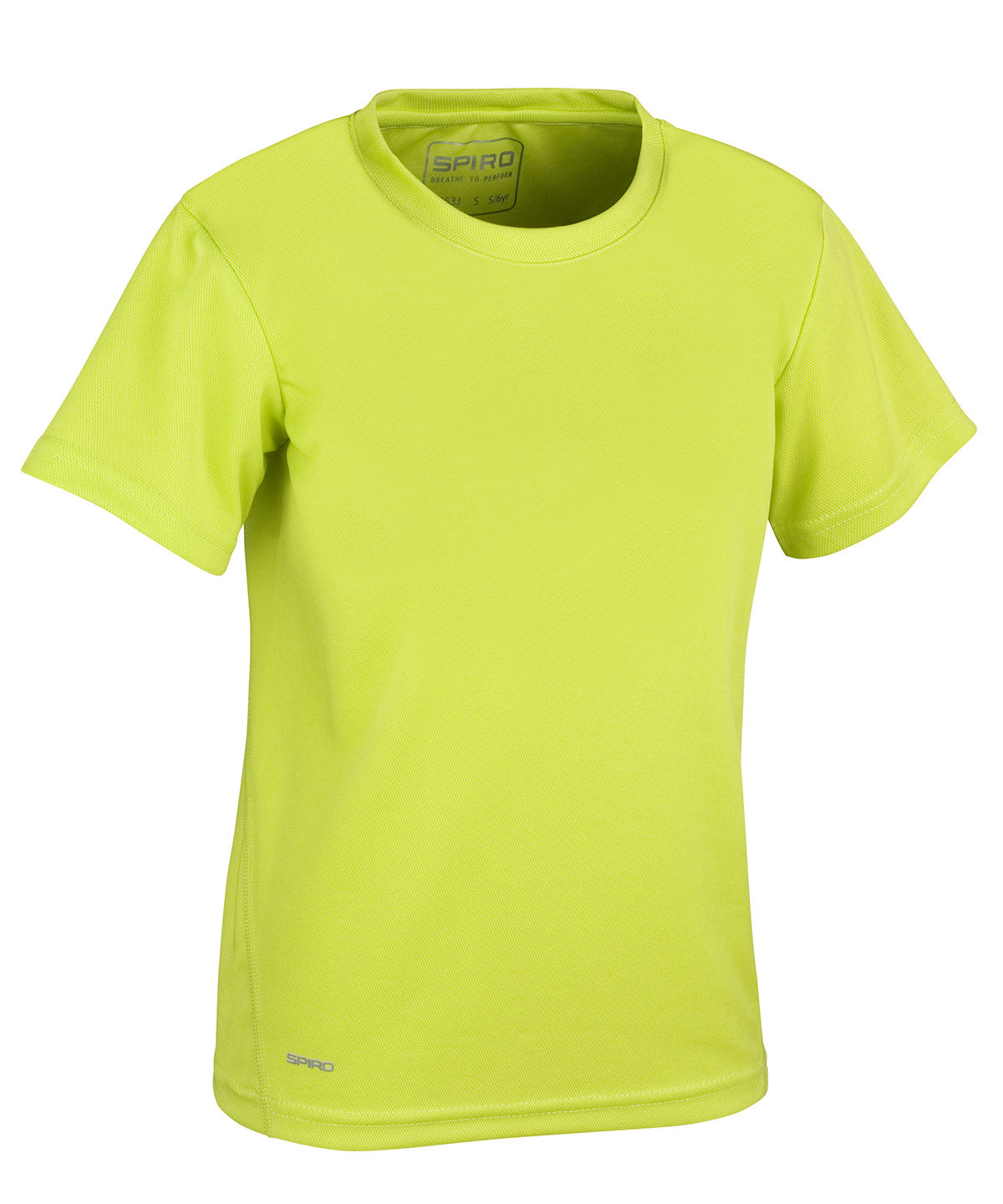 Spiro quick-dry short sleeve junior t-shirt