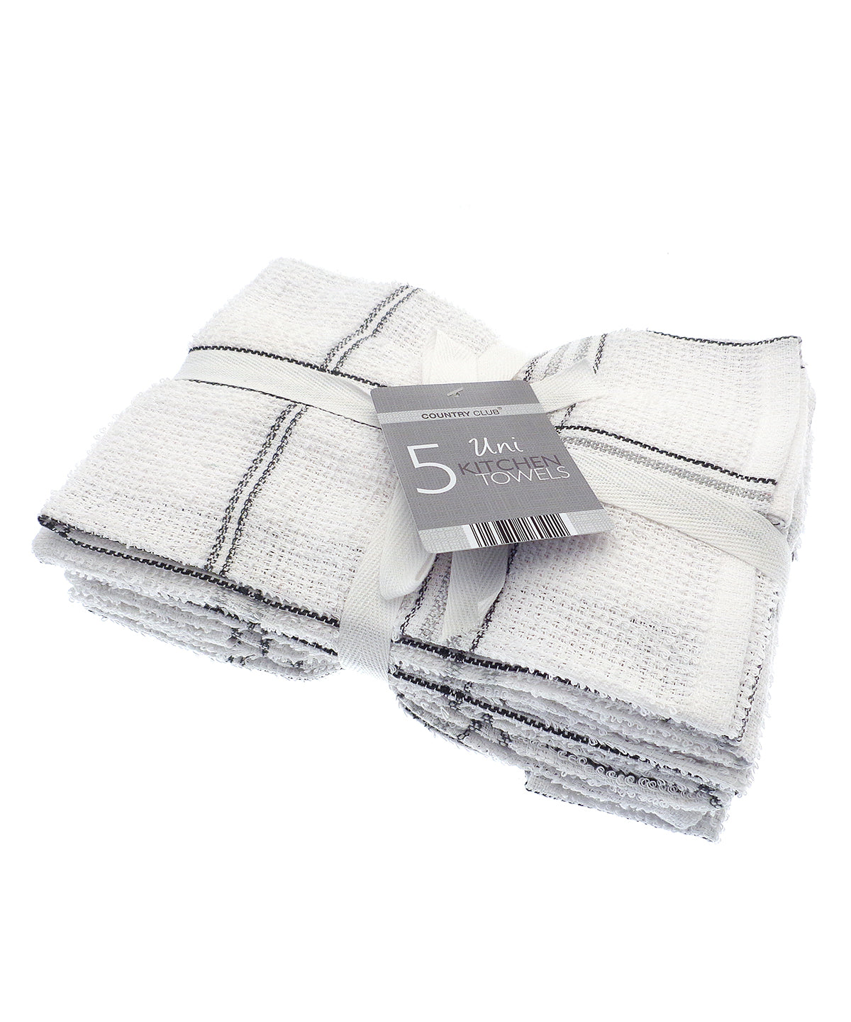 5 Pack tea towels uni