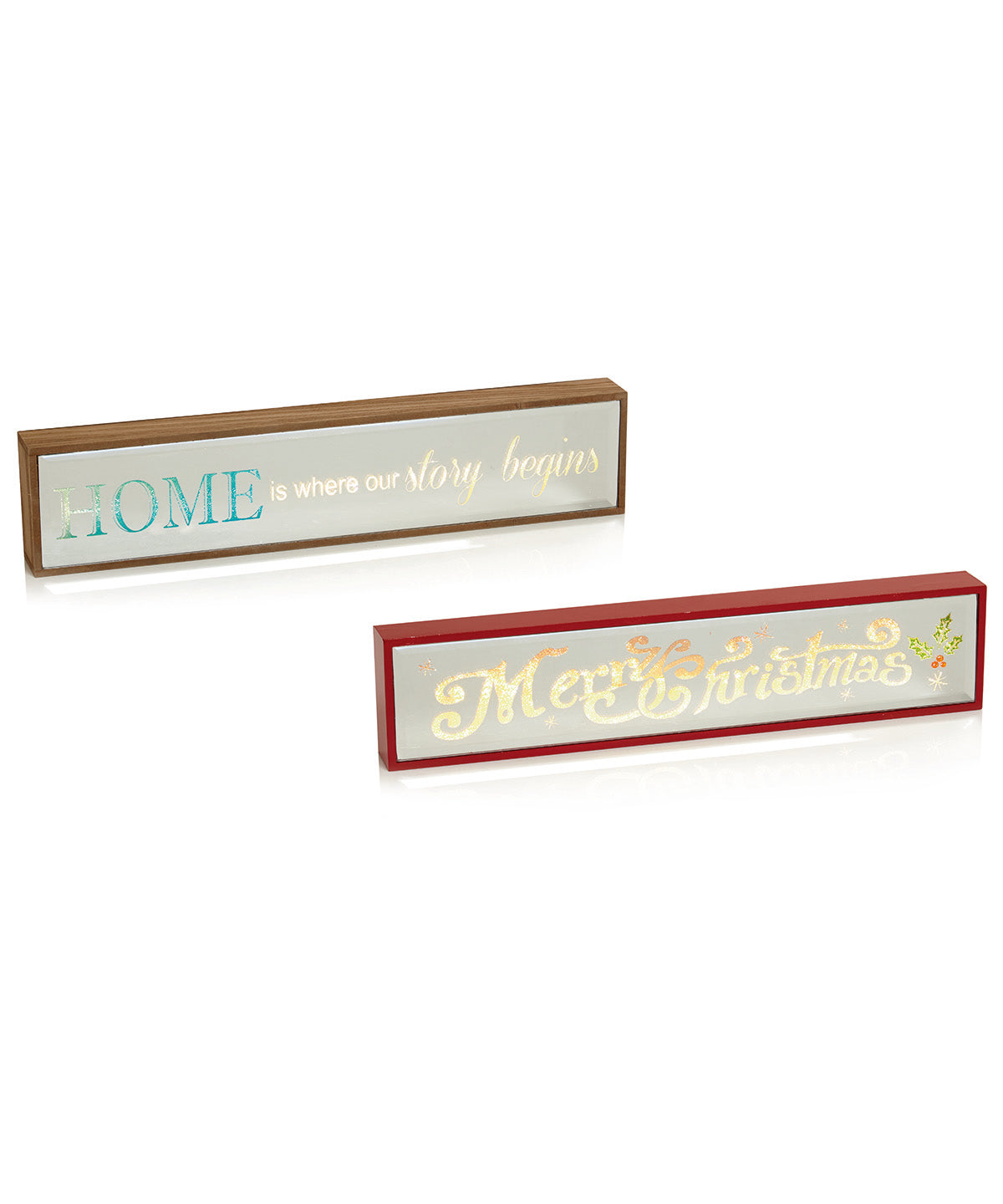 Lit table decoration