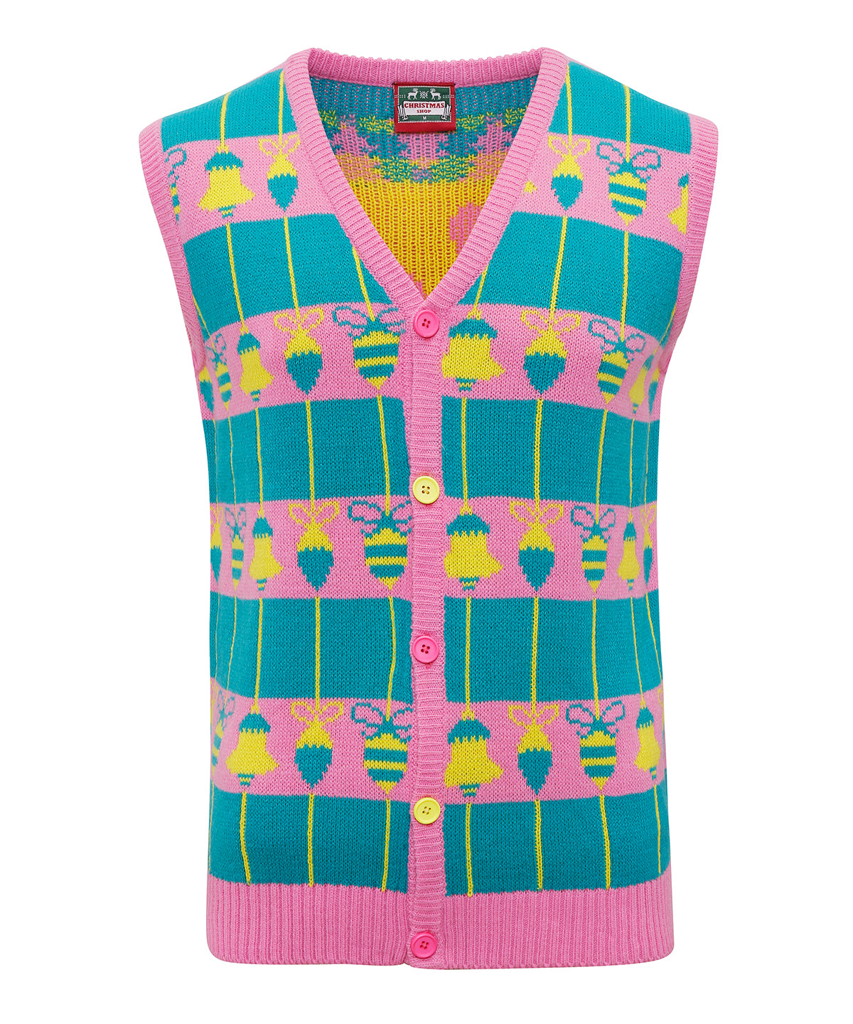 Unisex loud tank cardigan