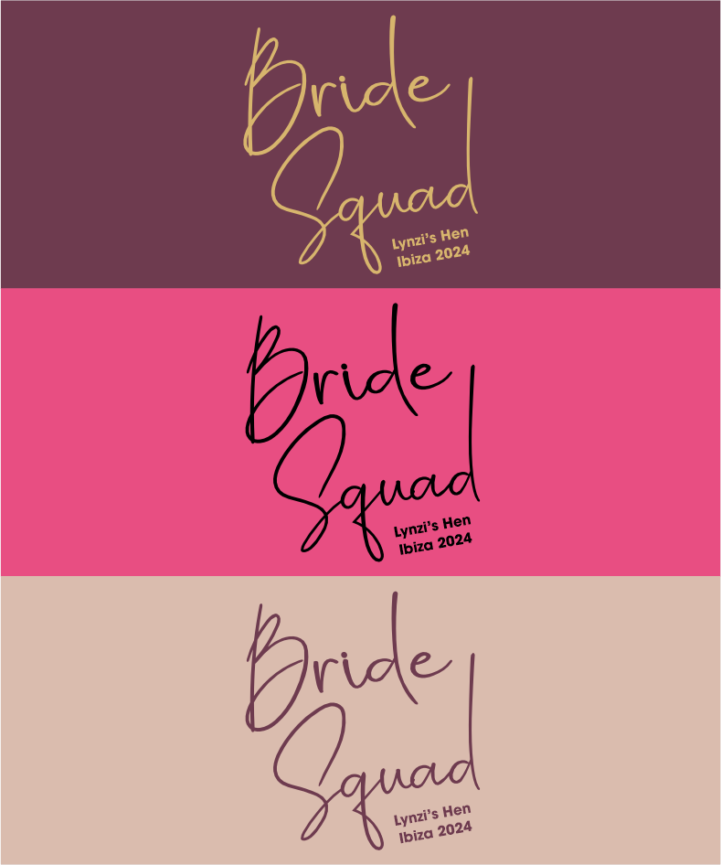 Bride Squad 1 - Hen Party Tees