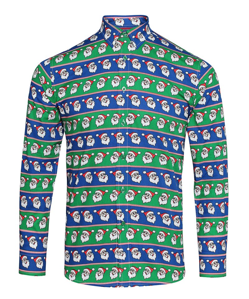 Printed Christmas shirt