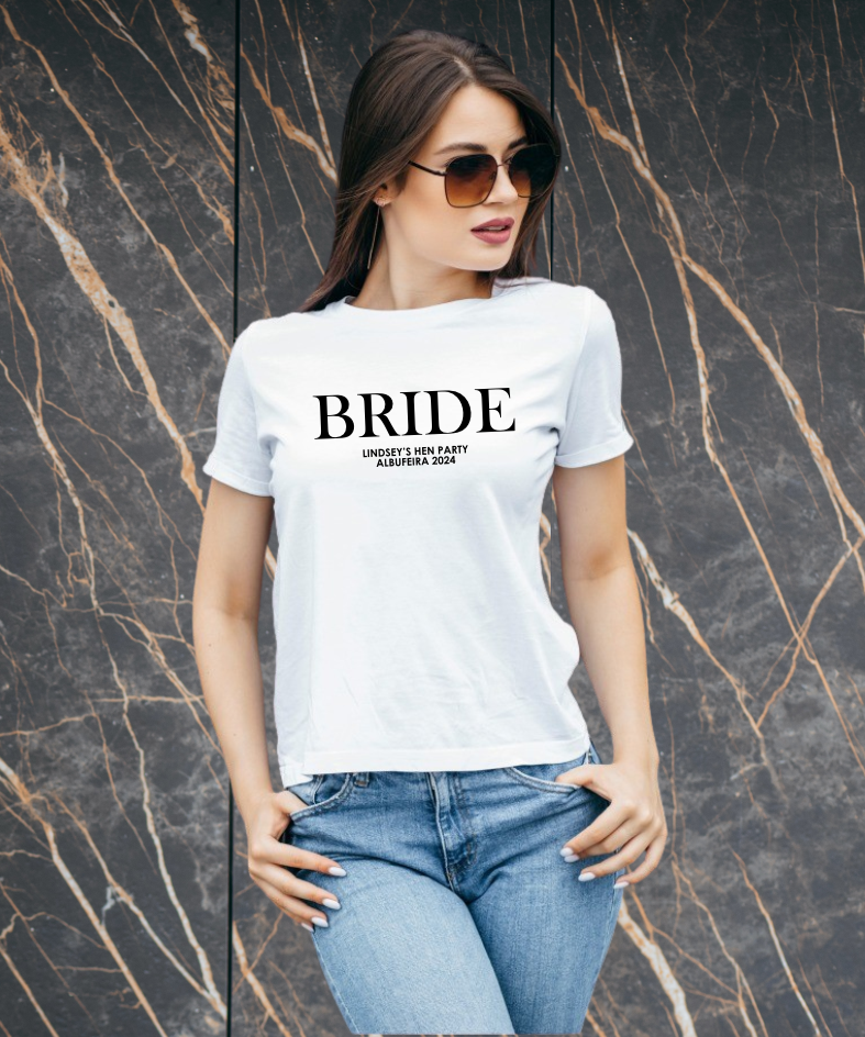 Team Bride 2 - Hen Party Tees
