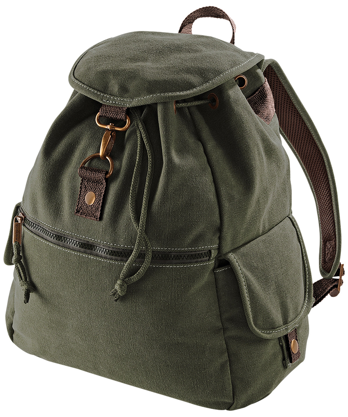 Vintage canvas backpack